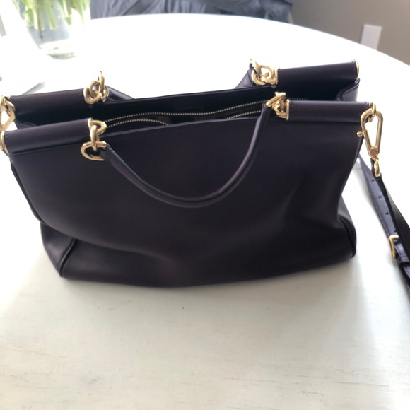 Dolce and Gabbana Purple Handbag - Picture 5 of 7